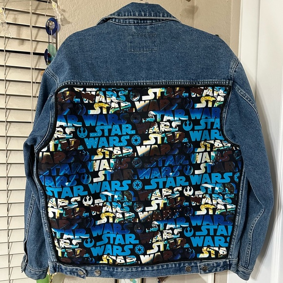 Bexupdos Jackets & Blazers - Disney - One of a Kind, Sequined, - Item Name: (Starwars) Empire Jacket -denim